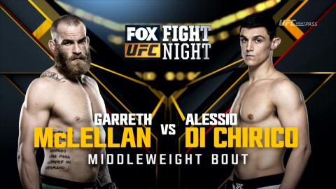 UFC on Fox 21 - Garreth McLellan vs Alessio Di Chirico - Aug 27, 2016