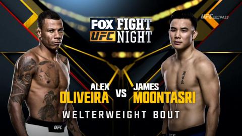 UFC on FOX 20 - Alex Oliveira vs James Moontasri - Jul 23, 2016