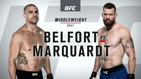 UFC 212 - Vitor Belfort vs Nate Marquardt - Jun 2, 2017