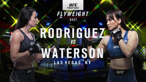 UFC on ESPN 24 - Marina Rodriguez vs Michelle Waterson Gomez - May 01, 2021