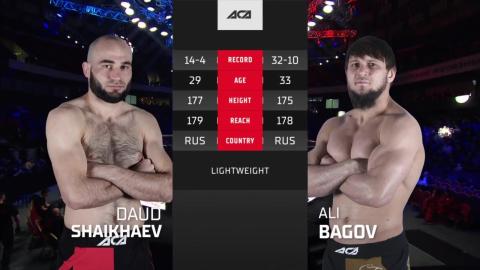 ACA 154 - Shaikhaev vs Bagov - March 17, 2023