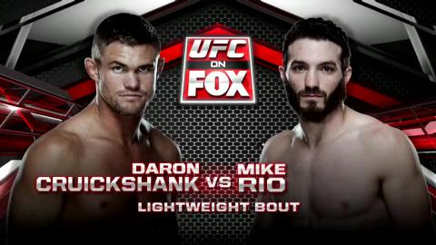 UFC on FOX 10 - Daron Cruickshank vs Mike Rio - Jan 24, 2014