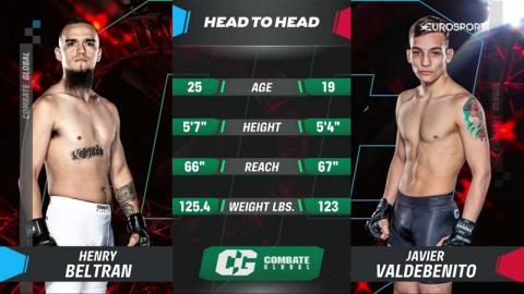 Combate Global 56 - Javier Valdebenito vs Henry Beltran - Oct 14, 2022