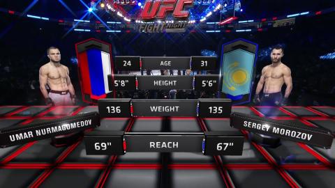 UFC on ESPN 20 - Umar Nurmagomedov vs Sergey Morozov - Jan 19, 2021