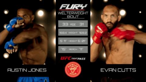 Fury FC 69 - Austin Jones vs Evan Cutts - Sep 23, 2022