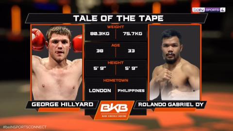 BKB 34 - Rolando Dy vs George Hillyard - September 15, 2023