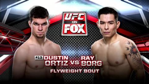 UFC on FOX 11 - Dustin Ortiz vs Ray Borg - Apr 19, 2014