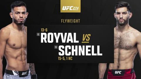 UFC 274 : Brandon Royval vs Matt Schnell - May 7, 2022