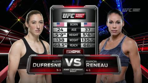 UFC 182 - Alexis Dufresne vs Marion Reneau - Jan 3, 2015