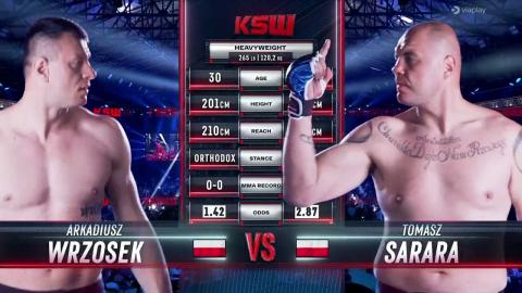 KSW 73 - Arkadiusz Wrzosek vs Tomasz Sarara - Aug 20, 2022