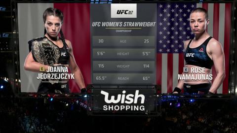 UFC 217 - Joanna Jedrzejczyk vs Rose Namajunas - Nov 4, 2017