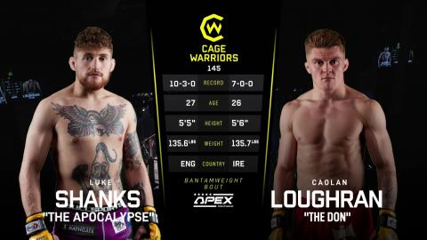 CW 145 - Caolan Loughran vs Luke Shanks - Nov 04, 2022