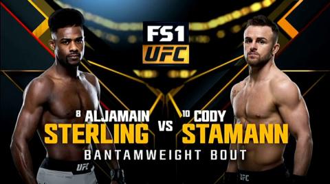 UFC 228 - Aljamain Sterling vs Cody Stamann - Sep 8, 2018