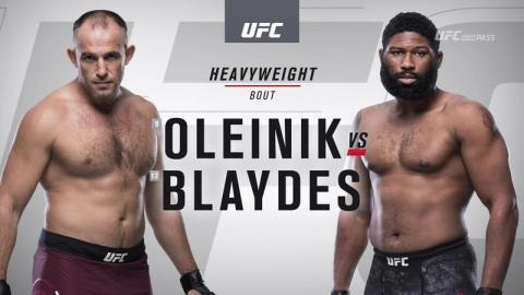 UFC 217 - Aleksei Oleinik vs Curtis Blaydes - Nov 4, 2017