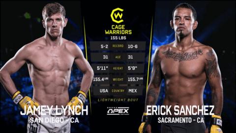 CW 143 - Erick Sanchez vs James Lynch - Sep 23, 2022