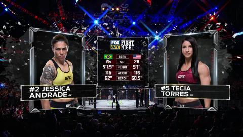 UFC on Fox 28 - Jessica Andrade vs Tecia Torres - Feb 23, 2018