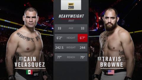 UFC 200 - Cain Velasquez vs Travis Browne - Jul 9, 2016
