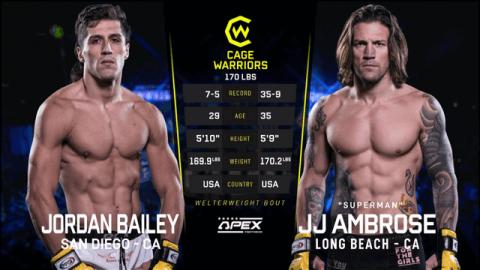 CW 143 - Jordan Bailey vs JJ Ambrose - Sep 23, 2022