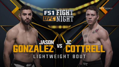 UFC on Fox 23 - Jason Gonzalez vs JC Cottrell - Jan 28, 2017