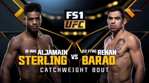 UFC 214 - Aljamain Sterling vs Renan Barao - Jul 29, 2017