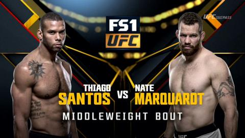 UFC 198 - Nate Marquardt vs Thiago Santos - May 13, 2016