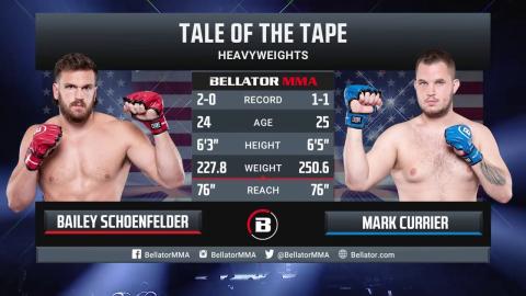 Bellator 284: Bailey Schoenfelder vs Mark Currier - Aug 12, 2022