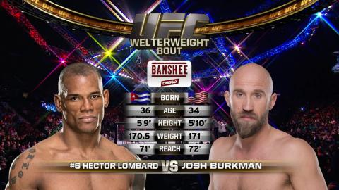 UFC 182 - Hector Lombard vs Joshua Burkman - Jan 03, 2015