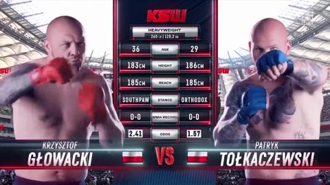 KSW 83 - Krzysztof Głowacki vs Patryk Tołkaczewski - June 2, 2023