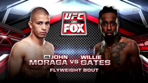 UFC on FOX 13 - John Moraga vs Willie Gates - Dec 12, 2014