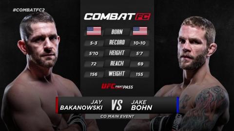 Combat FC 2 - Jacob Bohn vs Jay Bakanowski - Oct 21, 2022