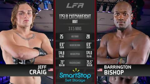 LFA 167 - Jeffrey Craig vs Barrington Bishop - September 14, 2023