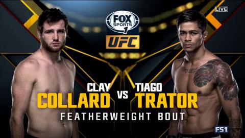 UFC 191 - Clay Collard vs Tiago Trator - Sep 6, 2015