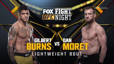 UFC on Fox 29 - Gilbert Burns vs Dan Moret - Apr 14, 2018