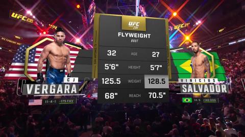 UFC 291 - CJ Vergara vs Vinicius Salvador - July 29, 2023