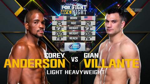 UFC on FOX 15 - Gian Villante vs Corey Anderson - Apr 17, 2015