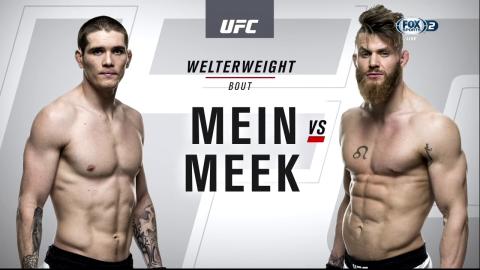 UFC 206 - Jordan Mein vs Emil Meek - Dec 10, 2016