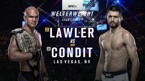 UFC 195 - Robbie Lawler vs Carlos Condit - Jan 02, 2016