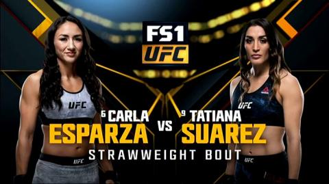 UFC 228 - Carla Esparza vs Tatiana Suarez - Sep 8, 2018