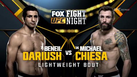 UFC on FOX 19 - Beneil Dariush vs Michael Keith Chiesa - Apr 16, 2016