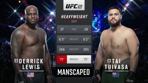 UFC 271 - Derrick Lewis vs. Tai Tuivasa - Feb 12, 2022