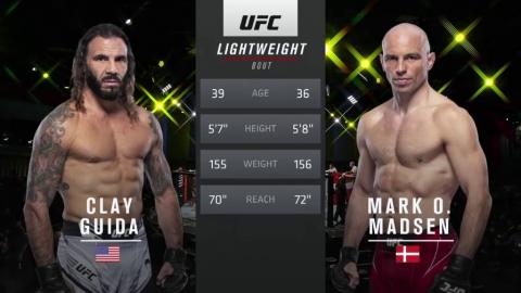 Clay Guida VS Mark O. MaoSen  Aug - 27, 20221