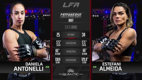 LFA 162 - Estefani Almeida vs Daniela Antonelli - July 06, 2023