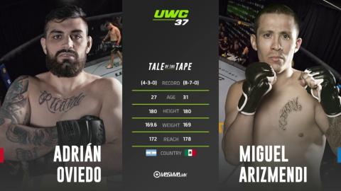 UWC 37 - Adrian Oviedo vs Miguel Arizmendi - Aug 26, 2022