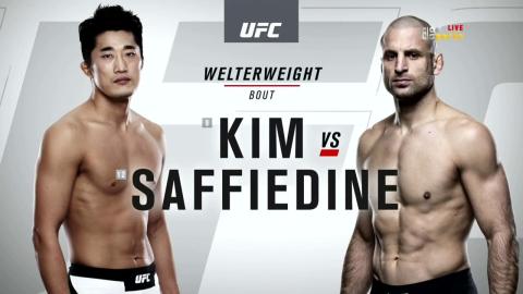 UFC 207 - Dong Hyun Kim vs Tarec Saffiedine - Dec 30, 2016