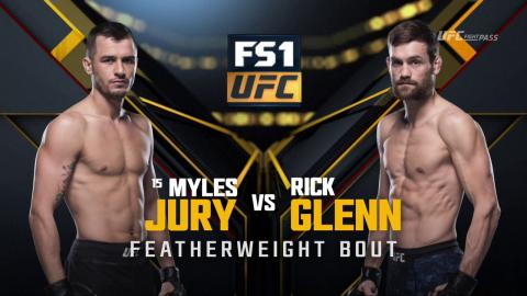 UFC 219 - Myles Jury vs Ricky Glenn - Dec 30, 2017