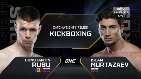 ONE Championship 162 - Constantin Rusu vs Islam Murtazaev - Oct 21, 2022