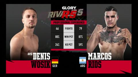 Glory Rivals 5 - Marcos Ríos vs Dennis Wosik - Jan 28, 2023