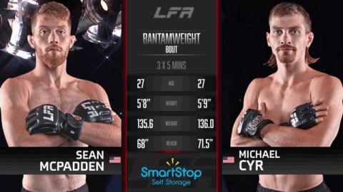 LFA 142 - Sean McPadden vs Michael Cyr - Sep 16, 2022