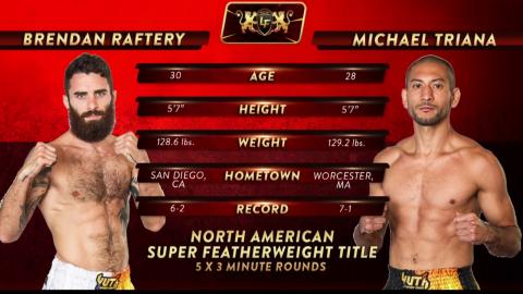 Brendan Raftery VS Michael Triana - Aug 27, 2021