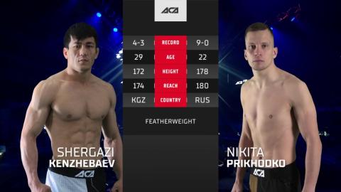 ACA 158 - Shergazy Kenjebekov vs Nikita Prikhodko - June 1, 2023